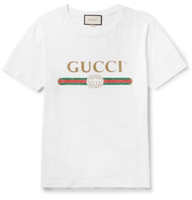 T-shirt Gucci Biały - Logo Marki Najwyższa jakość - 6808552757 - oficjalne  archiwum Allegro