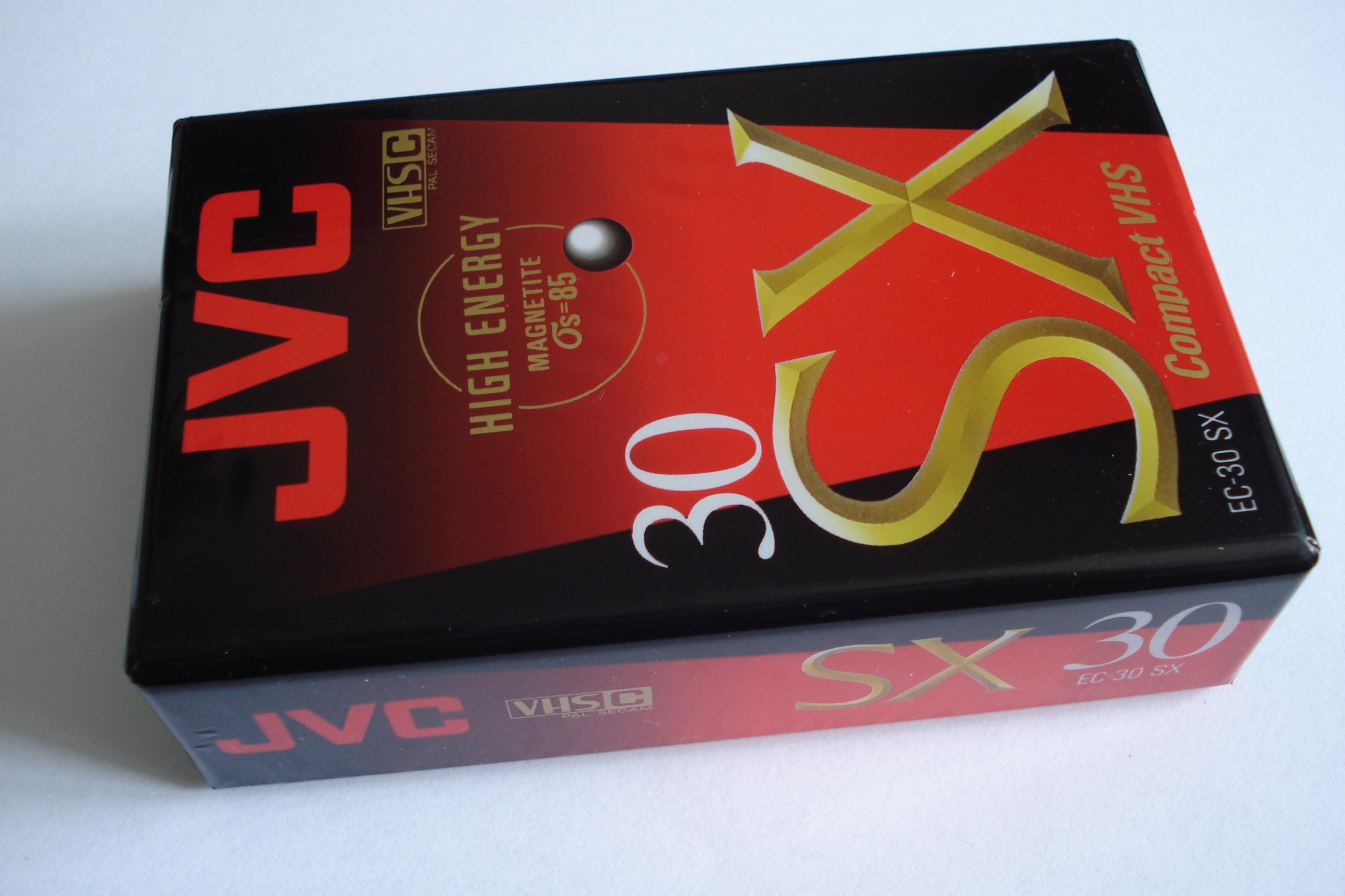 JVC   VHS-C   EC-30  - NOWA - FOLIA