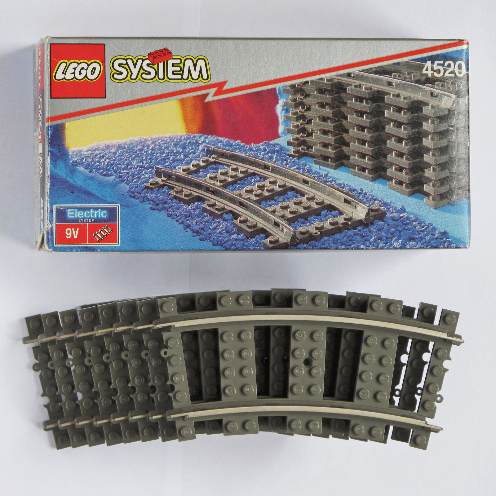 LEGO 4520 tory łukowe 9V 8 sztuk - 7015775878 - oficjalne archiwum Allegro