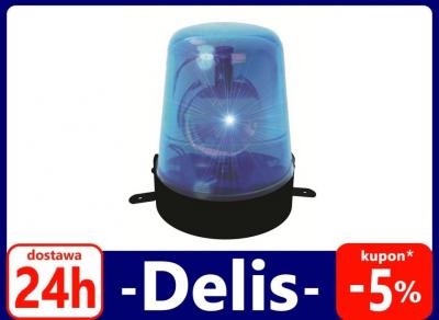 Światło Dyskotekowe Kogut Policyjny LED Niebieski