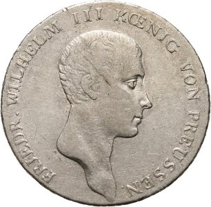 Fryderyk Wilhelm III 1797-1840, talar 1814, Berlin