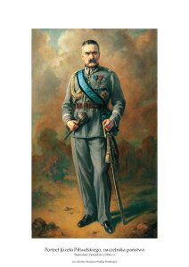 Józef Piłsudski Portret 1934 Zawadzki PLAKAT OBRAZ