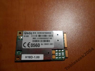 Qisda H18D router PCI-E 2G/3G moduł bezprzewodowy