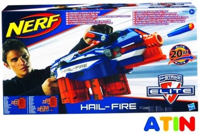 Nerf N Strike Elite Hail Fire 4 Magazynki 98952 6735785359 Oficjalne Archiwum Allegro