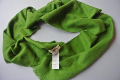 Hollister ciepły szalik tani zielony klasyczny