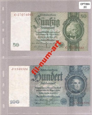 Leuchtturm - Strona, karta Optima 2C na banknoty