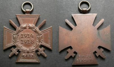 Ehrenkreuz fur Frontkmpfer - Krzyż honoru syg R.V.