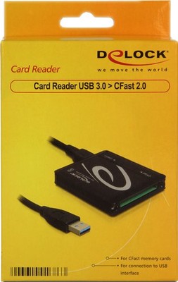 Czytnik kart pamięci DELOCK  CFAST USB 3.0 91686