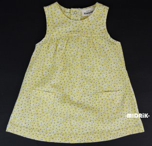 KappAhl śliczna żółta sukienka kwiatuszki NOWA 68
