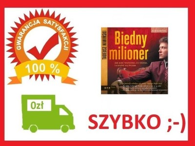 Biedny milioner - Audiobook Tadeusz Niwiński