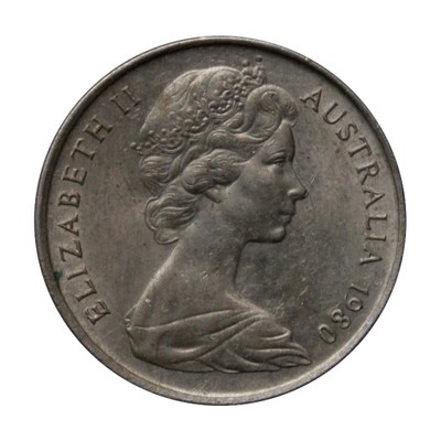 5 centów 1980 Australia st.III