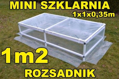 Rozsadnik Mini Szklarnia 1x1x0 35m Od Producenta 5946754078 Oficjalne Archiwum Allegro