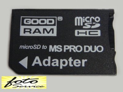 Adapter karty pamięci microSD  MS PRO DUO GoodRam