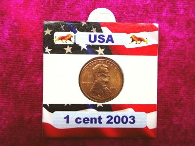 1 cent 2003, USA