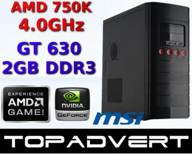 AMD X4 750K RAM_8GB_1600 HDD_1TB GT630-2GB GW2LATA