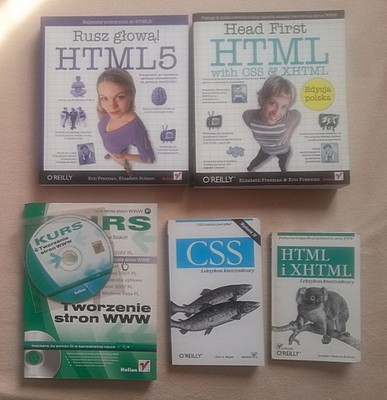 Rusz głową Head first HTML 5 + HTML CSS XHMTL !PL!