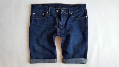 LEVIS 514 męskie spodenki jeans W34 pas 88 cm