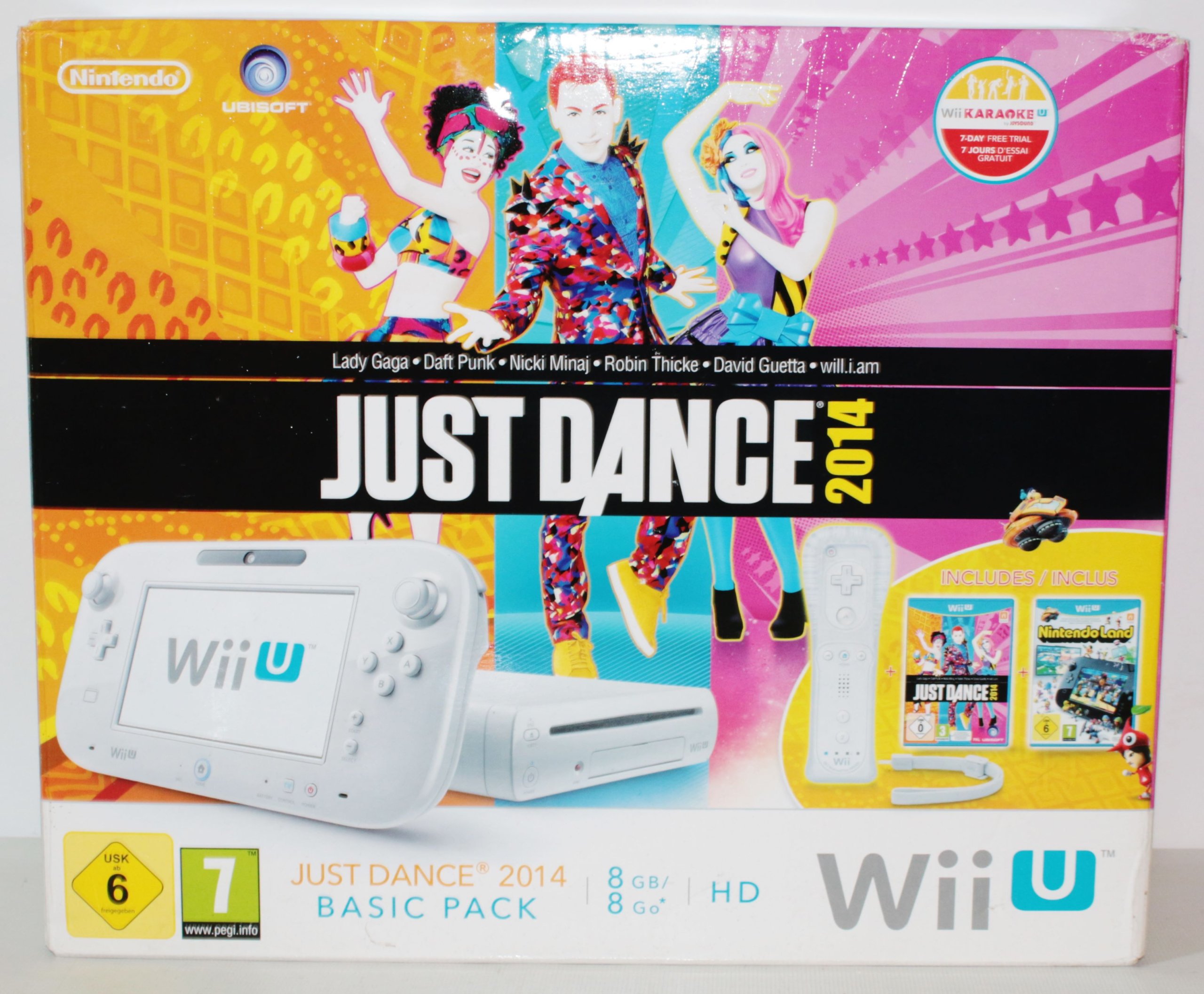 Wii U 8GB  JUST DANCE NINTENDOLAND  GW 6 MC !!!