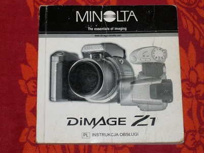 Instrukcja obsługi MINOLTA DIMAGE Z1 !! Po polsku