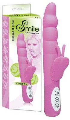 Wibrator Smile Fancy różowy