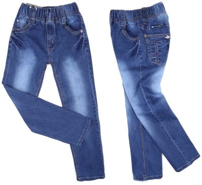 ~EKSTRA~53E jeans+elastan *AIR* 8A spodnie w gumkę