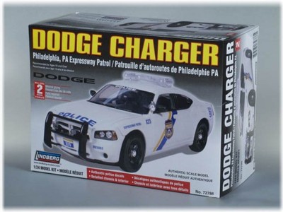 Model do sklejania Radiowóz Dodge Charger 1:25