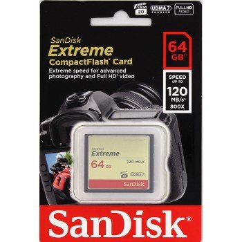 SanDisk CF EXTREME  64 GB 120 MB/s