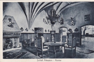 Olsztyn - 1915 r. Zamek - refektarz
