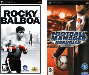 ROCKY BALBOA + FOOTBALL MANAGER HANDHELD [PSP]