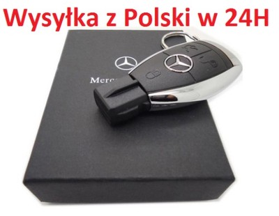 Pendrive 16GB Mercedes Kluczyk + PUDEŁKO 24H