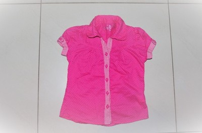 Bluzka koszula różowa bawełna girl2girl 98