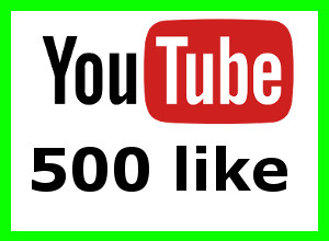 500 like na YouTube
