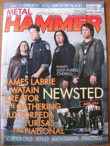 Metal Hammer n 8/2013 plakaty DEEP PURPLE OVERKILL