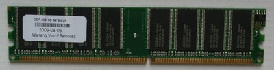 Elpida DDR400 64*8 1GB PC-3200 400MHz w 1 kości gw