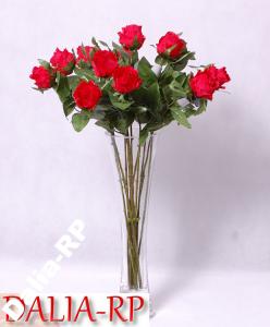 Róża czerwona 55cm Doskonała Jakość cena HURT - 3594437257 - oficjalne  archiwum Allegro