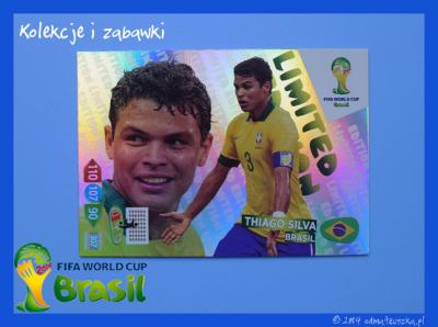 karty WORLD CUP BRASIL 2014 LIMITED EDITION SILVA