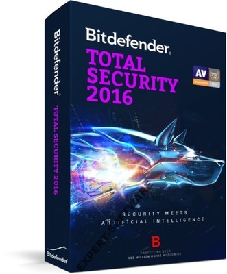 BitDefender Total Security 2016 1 PC / 3 Lata Kont