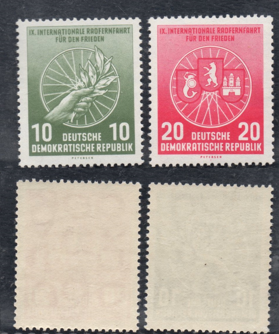 NRD nr 521-522. Ciekawe stare znaczki.