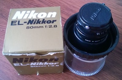 Obiektyw powiększalnikowy EL-Nikkor 50mm f2.8