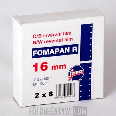 FOMAPAN R 100 Film 2x8 mm/30,5 m