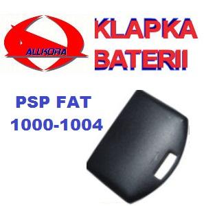 Klapka Baterii Pokrywa PSP fat 1000 - 1004 ALLKORA