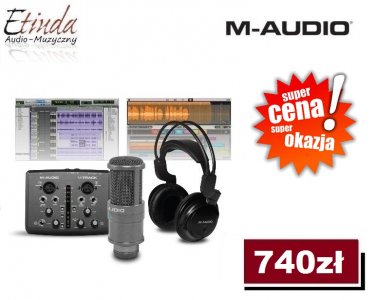 M-Audio Vocal Studio Pro zestaw + PREZENT!