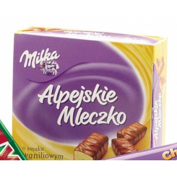 Kraft Foods Milka Alpejskie Mleczko Waniliowe 35