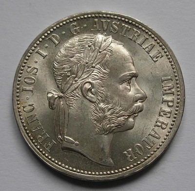 1 Floren 1875r. - Austria -Cesarz Franciszek Józef