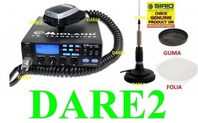 cb radio ALAN 48 + antena SIRIO ML 145 +gratis