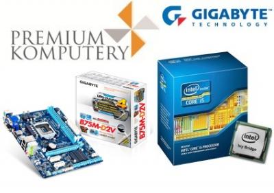 Gigabyte GA-B75M-D2V S3/U3.0 + Intel G550 2x2,6GHz