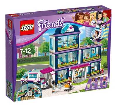 LEGO FRIENDS 41318 SZPITAL W HEARTLAKE NAJTANIEJ! - 7013926593 - oficjalne  archiwum Allegro