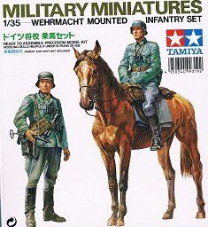 Tamiya 35053 Wehrmacht Mounted Infantry Set (1:35)