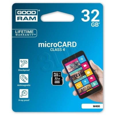 Goodram micro SDHC 32GB Class 4