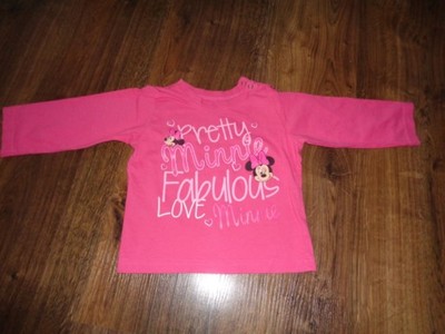 bluzka Disney Minnie 86 cm różowa